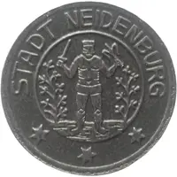 5 Pfennig - Neidenburg