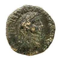 As - Augustus MVN TVRIASO L FENESTE L SERANO II VIR