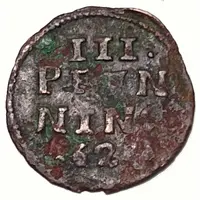 3 Pfenning - Adolphus Frederick I