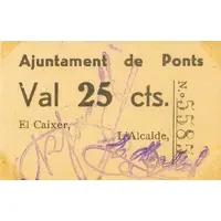 25 Céntimos Ponts