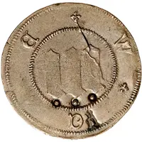 3 Pfennig Präsenzzeichen, Countermarked