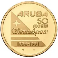 50 Florin - Beatrix Status Aparte