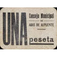 1 Peseta Aras de Alpuente