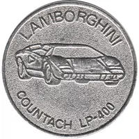 Token - UEP Amusement Token Lamborghini 1988
