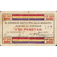 0.50 Pesetas Almusafes