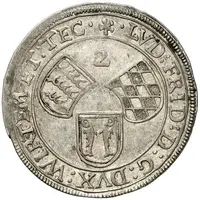 2 Schillings - Louis Frederick Basler