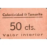 50 Céntimos Tamarite de Litera
