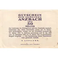50 Heller Anzbach