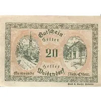 20 Heller Waidendorf