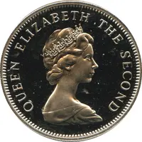 10 Pence - Elizabeth II 2nd portrait, large type