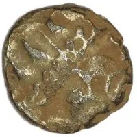 Gold Plated Stater Norfolk Wolf Left Pellet Triad Contemporary Counterfeit