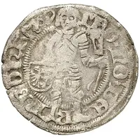 1/2 Groschen - Ernest I, Rudolph IV and Wolfgang