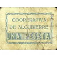 1 Peseta Alcubierre