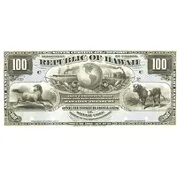 100 Dollars Silver Certificate of Deposit