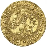 1/4 Gulden gold, 3 ducat weight