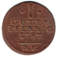 1 Pfennig - William IX