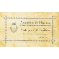 50 Céntimos Mont-roig