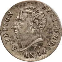 25 Centimes Western Republic