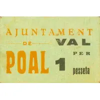 1 Peseta Poal