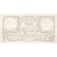 20 Francs With Decree