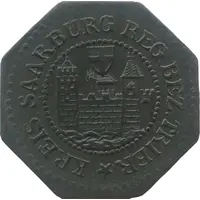 5 Pfennig - Saarburg, Bezirk Trier