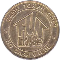 Token - Fun house Brass No Cash Value
