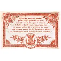 50 Centimes - Chambre de Commerce de Tulle 19
