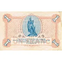 1 Franc - Ville de Metz 57