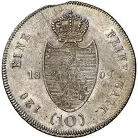 10 Kreuzers - Frederick William