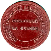 1 Peso - Collahuasi la grande