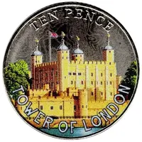 10 Pence - Charles III Tower of London