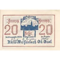 20 Heller Unter-Weißenbach