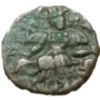 Æ Stater - Didda/Kshemagupta - Joint Issue - Utpala Dynasty