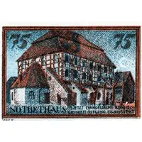 75 Pfennig Sparkasse