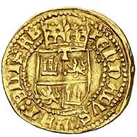 1/2 Dobla - Ferdinandus V and Elisabet I
