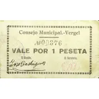 1 Peseta Vergel