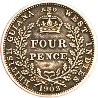 4 Pence - Edward VII