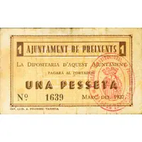 1 Peseta Preixens