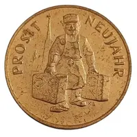 New Year Lucky Token Prosit Neujahr