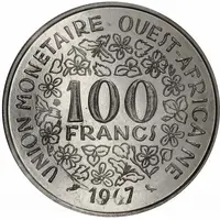 100 Francs CFA Essai