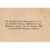 20 Heller Pottenstein