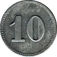 10 Pfennig - Mühlheim am Main Schrauben Industrie