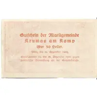 50 Heller Krumau am Kamp