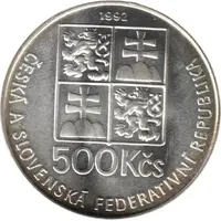 500 Korun Jan Ámos Komenský