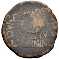 As - Tiberius Countermarked eagle right