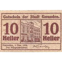 10 Heller Gmunden