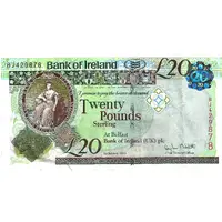20 Pounds Bank of Ireland