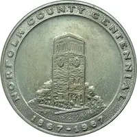 Medal - Norfolk County Centennial Simcoe, Ontario
