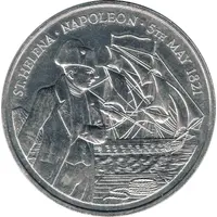 50 Pence - Elizabeth II Napoléon's Death
