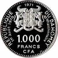 1000 Francs Independence
